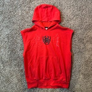 Adidas Donovan Mitchell spider muscle tank hoodie